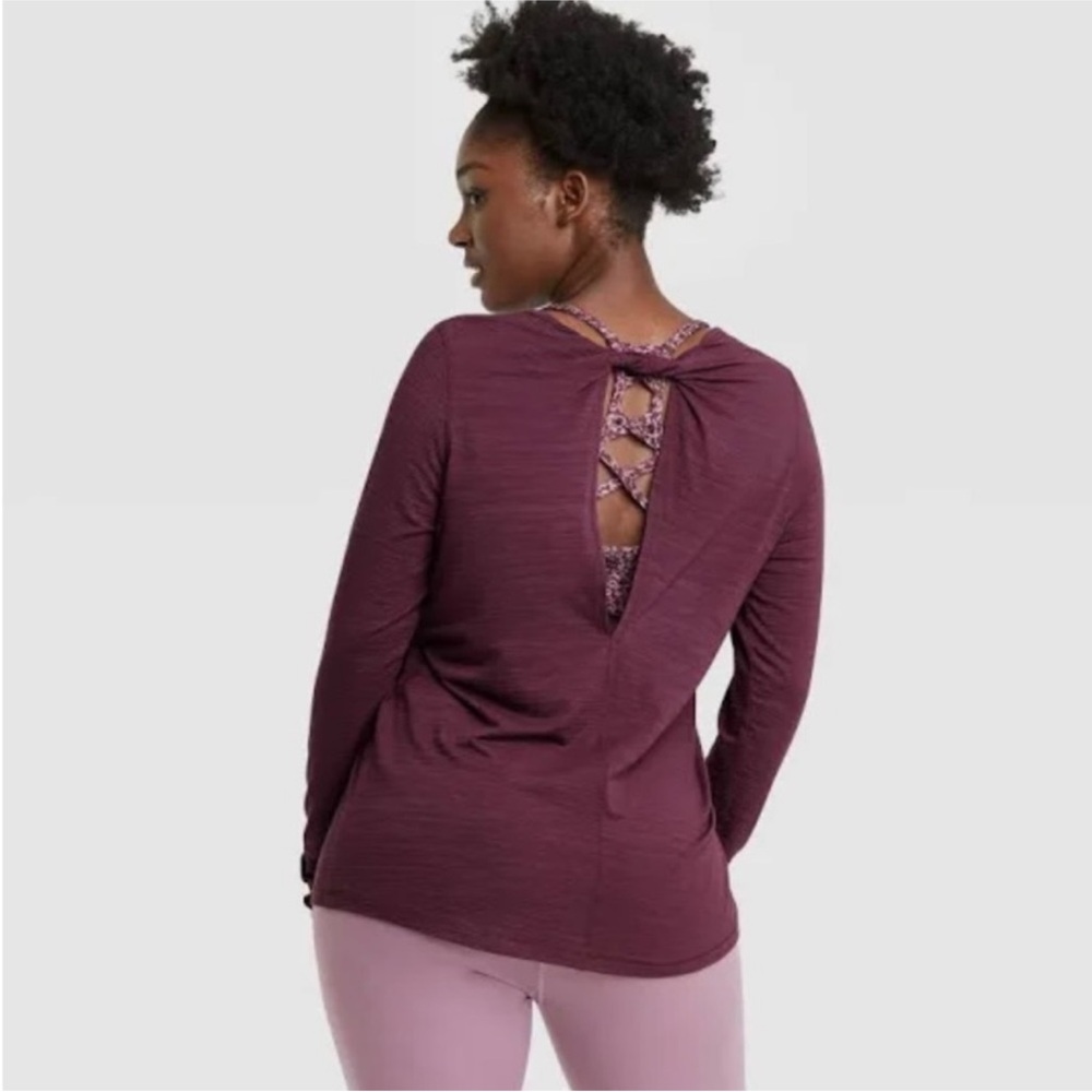 Jockey Women's Plum Long Sleeve Top